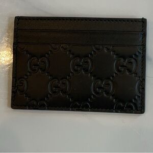 Gucci GG Guccisima  Leather Card Case